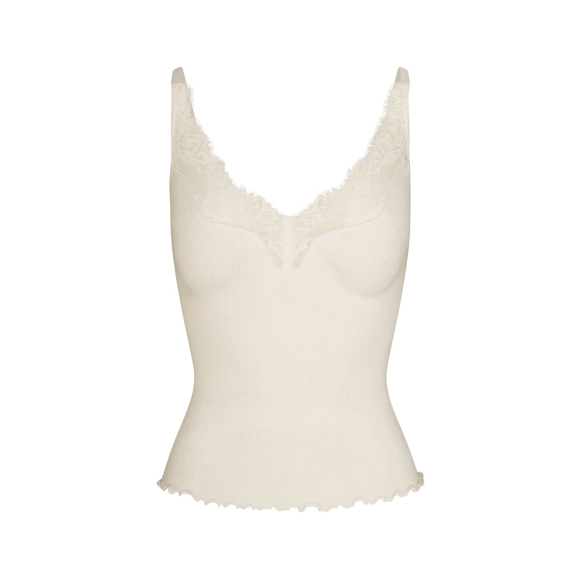 Skims EGRET White Egret Women's Tops Skims EGRET Белая цапля Женские Топы - изображение 1