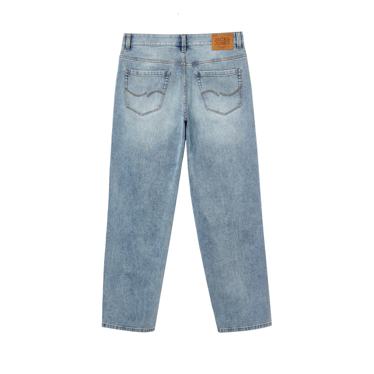 Штаны JACK&JONES Мужские джинсы свободного кроя Американский уличный стиль Повседневный Удобный Универсальный Модный Хлопковая смесь - изображение 2