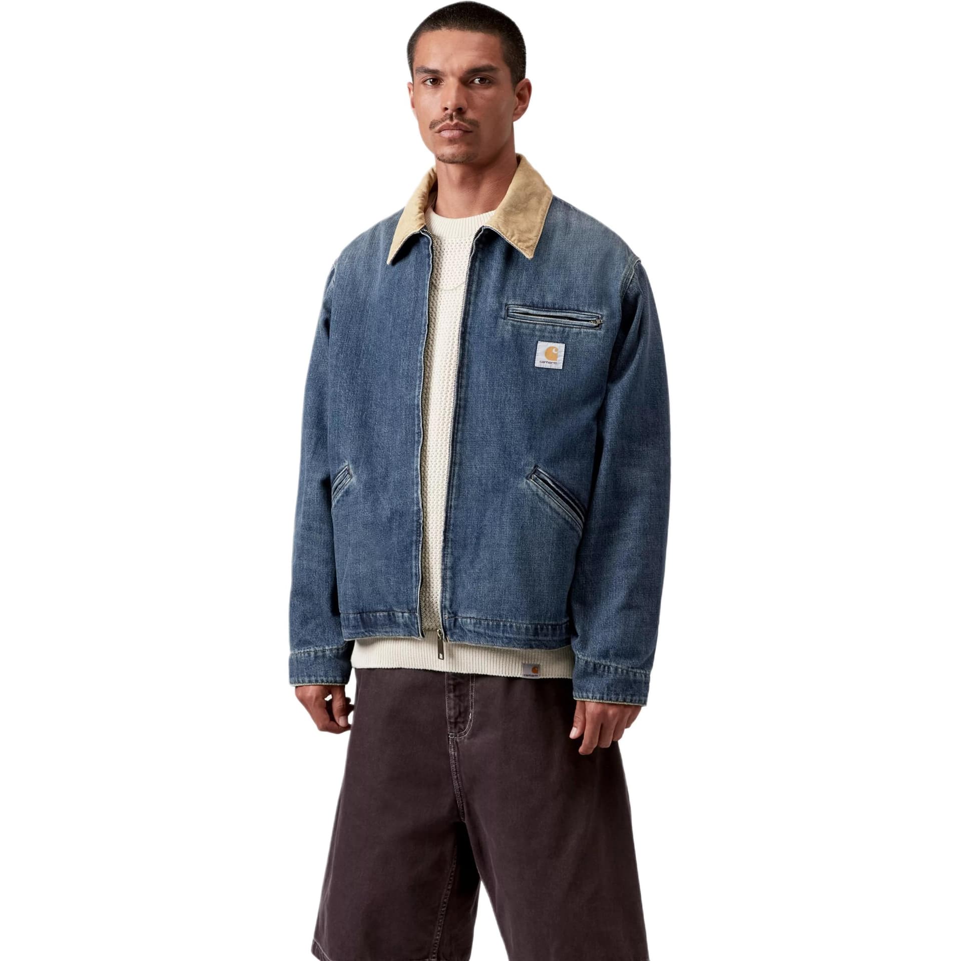 Джинсовая куртка Carhartt WIP SS26 OG Detroit Куртка Джинсовая Куртка Мужская - изображение 5