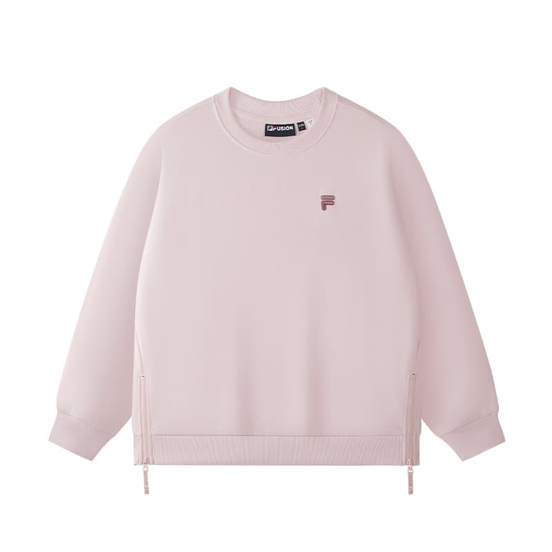 Кофта FILA FUSION FOB Свитшот Унисекс Персик Сказочный розовый - изображение 1