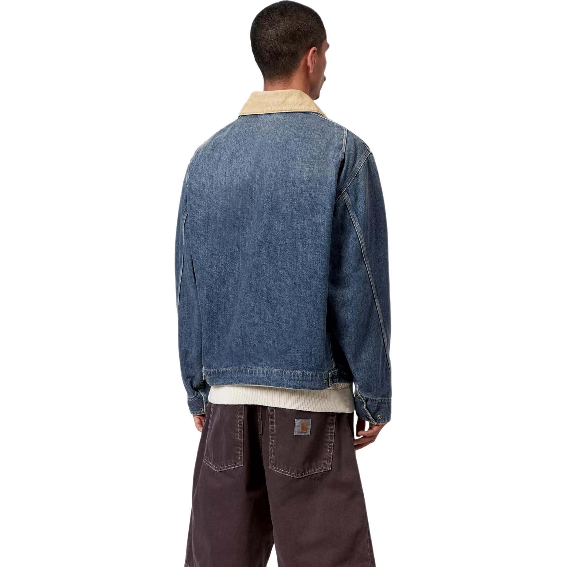 Джинсовая куртка Carhartt WIP SS26 OG Detroit Куртка Джинсовая Куртка Мужская - изображение 4