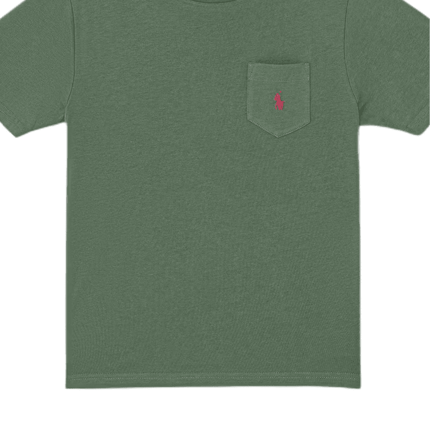 Футболка Polo Ralph Lauren Зеленые Детские Рубашки T - изображение 3