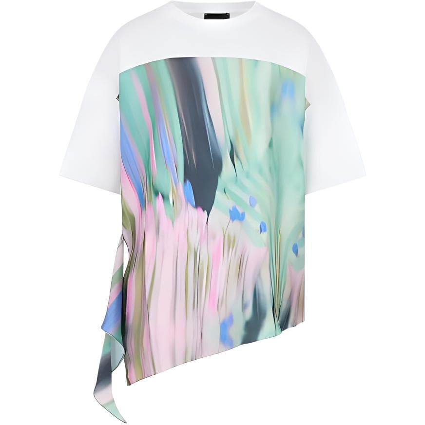 Футболка EMPORIO ARMANI SS24 T Рубашка Женская Белая - изображение 1