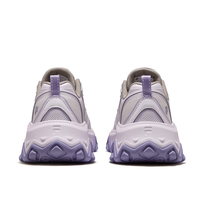 Кроссовки FILA FUSION Lilia Массивные кроссовки Низкий Топ Белый Песочный Серый Космический Серебристый Женские - изображение 5