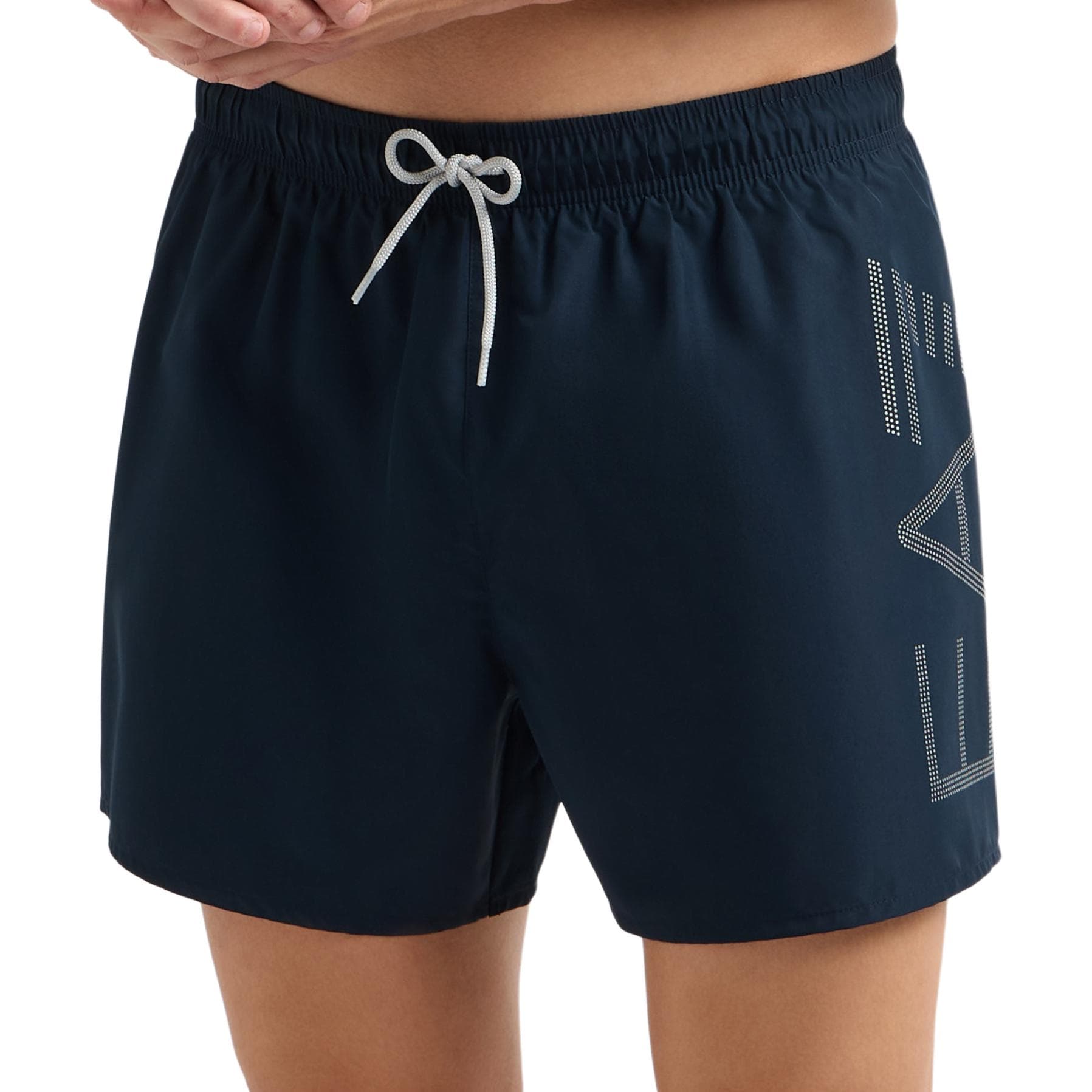 EMPORIO ARMANI EA7 Пляжные шорты Мужские Черные - изображение 2