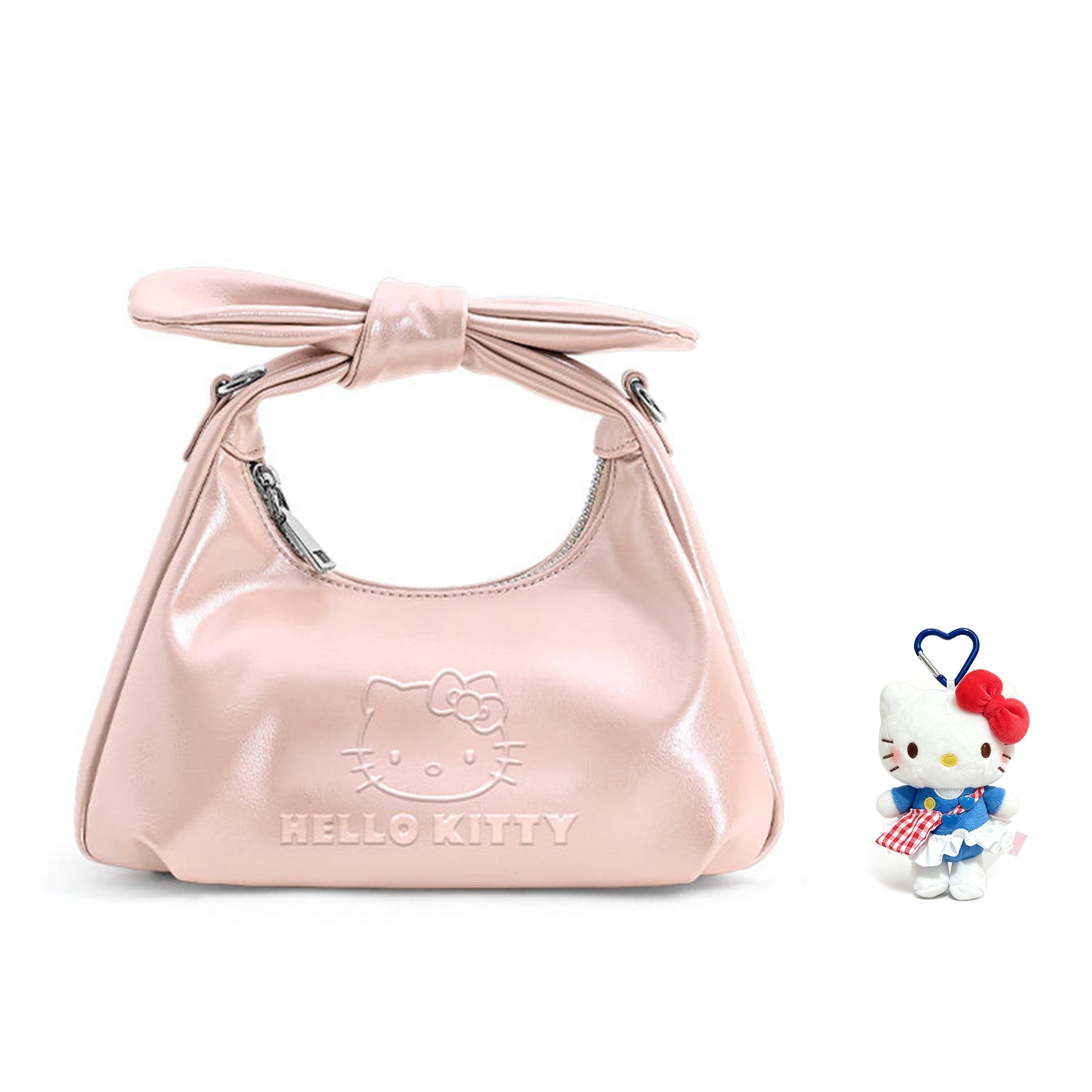 Сумка Sanrio Синтетическая кожа Сумка Стандартная Женская Экрю Розовый Серебряный - изображение 1
