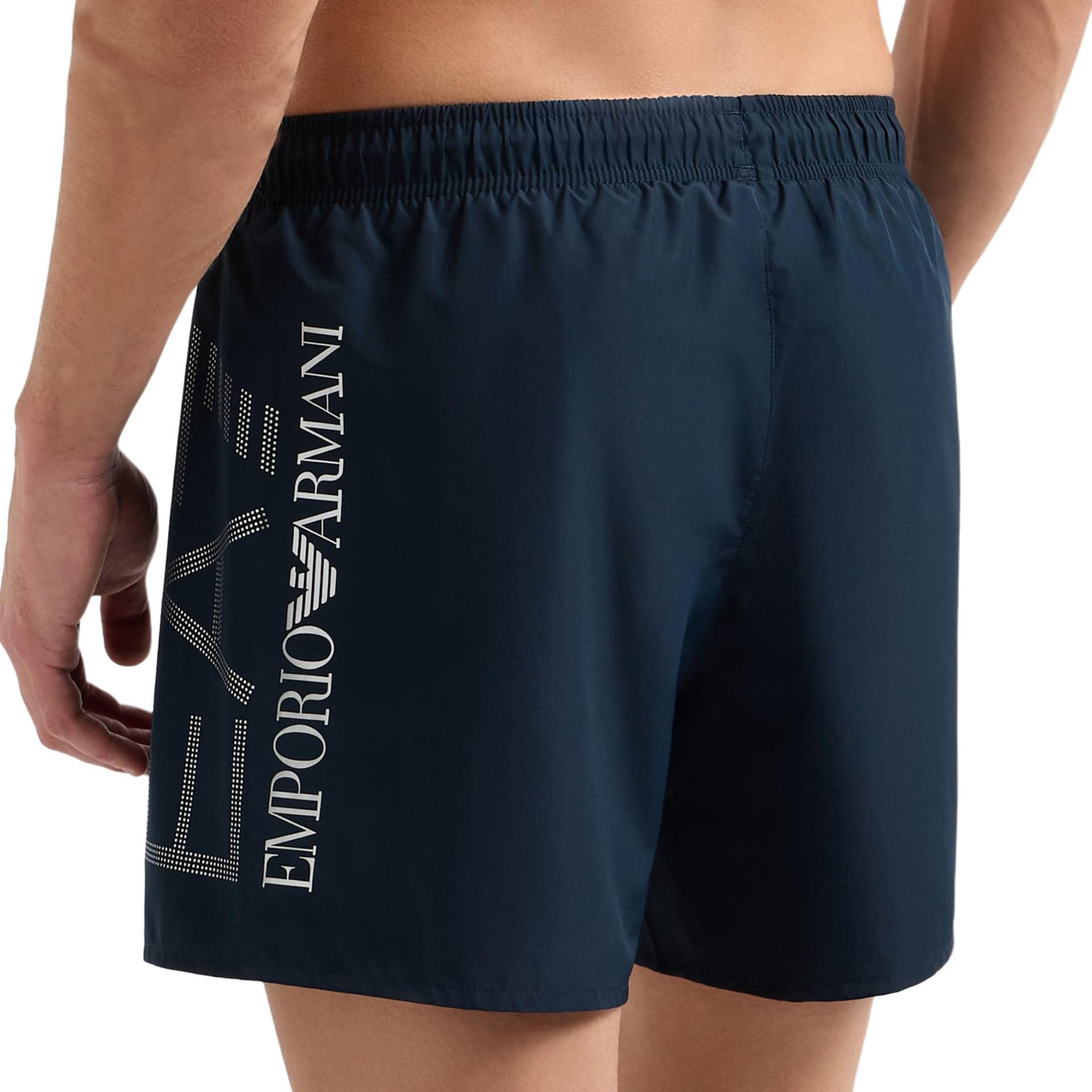 EMPORIO ARMANI EA7 Пляжные шорты Мужские Черные - изображение 3
