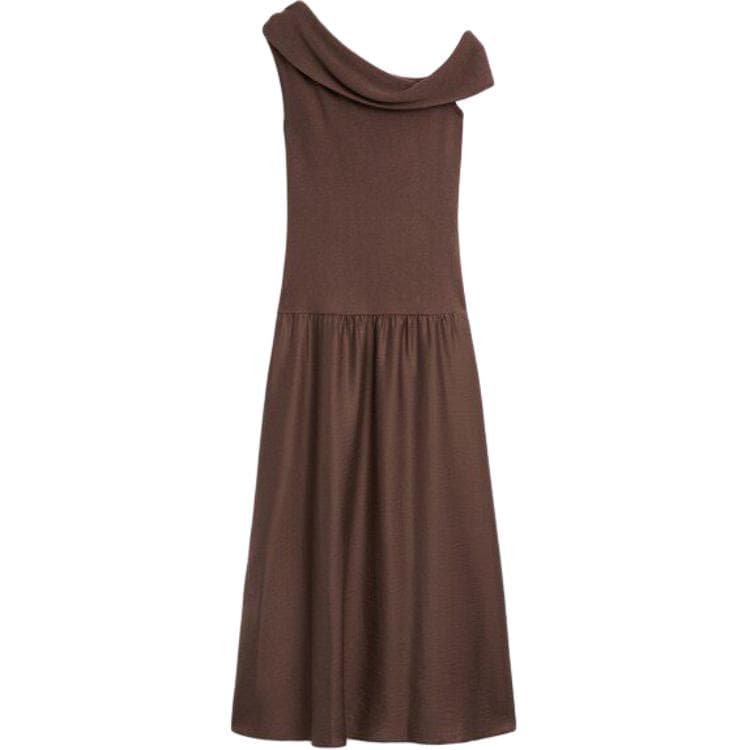 Massimo Dutti Коричневый Женские Платья без рукавов - изображение 2
