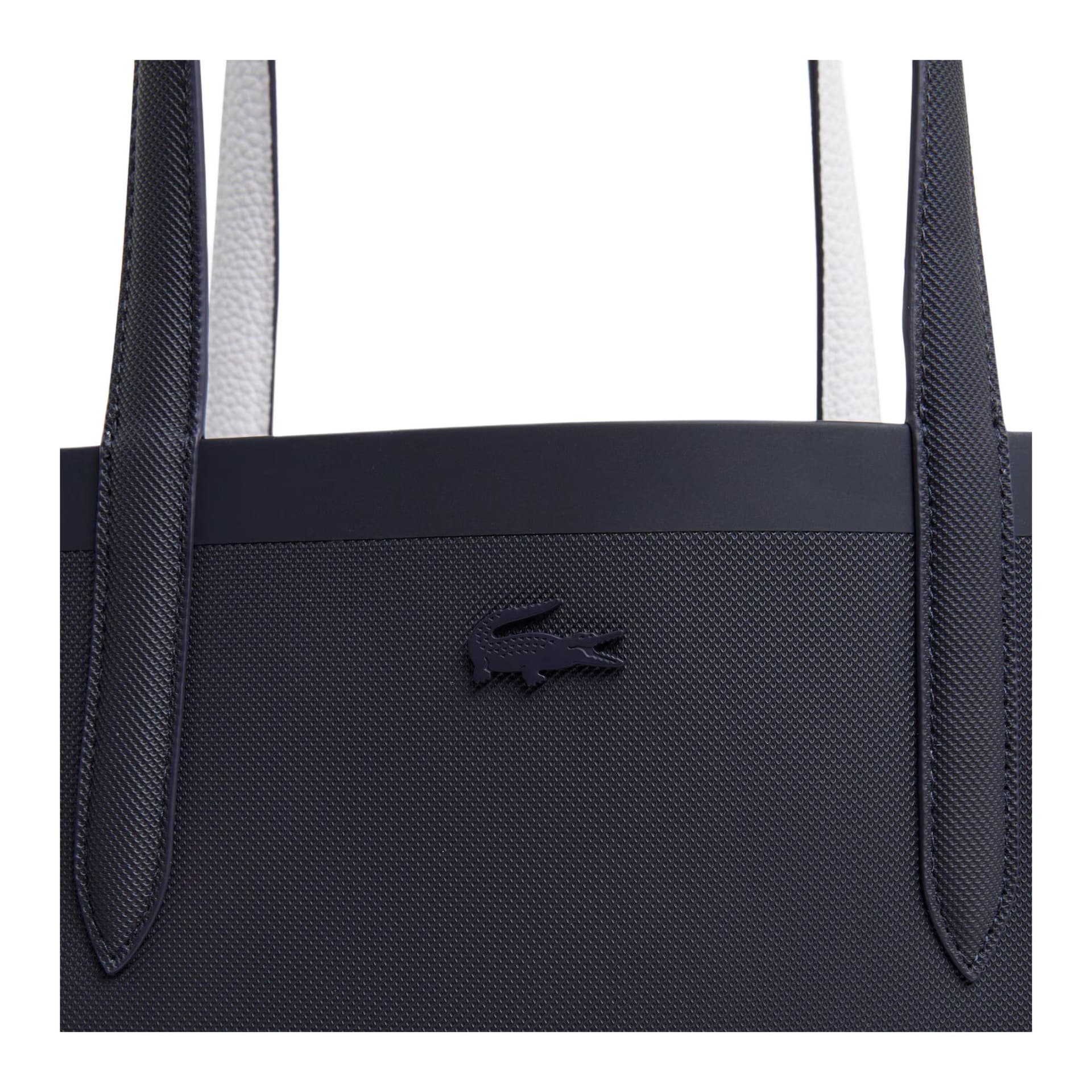 Мини-сумка Сумки через плечо LACOSTE Темно-синие и белые женские - изображение 5