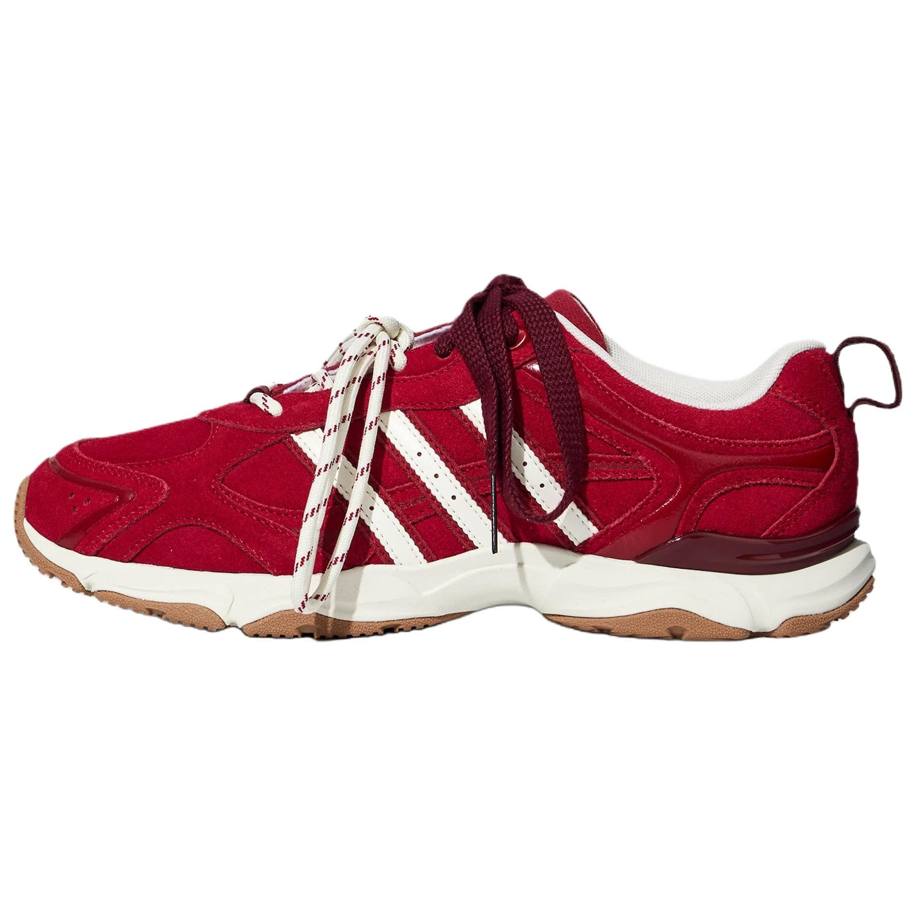 Кроссовки Adidas WHISPER GLIDE Повседневная обувь Low Топ Победа Красный Женские - изображение 1