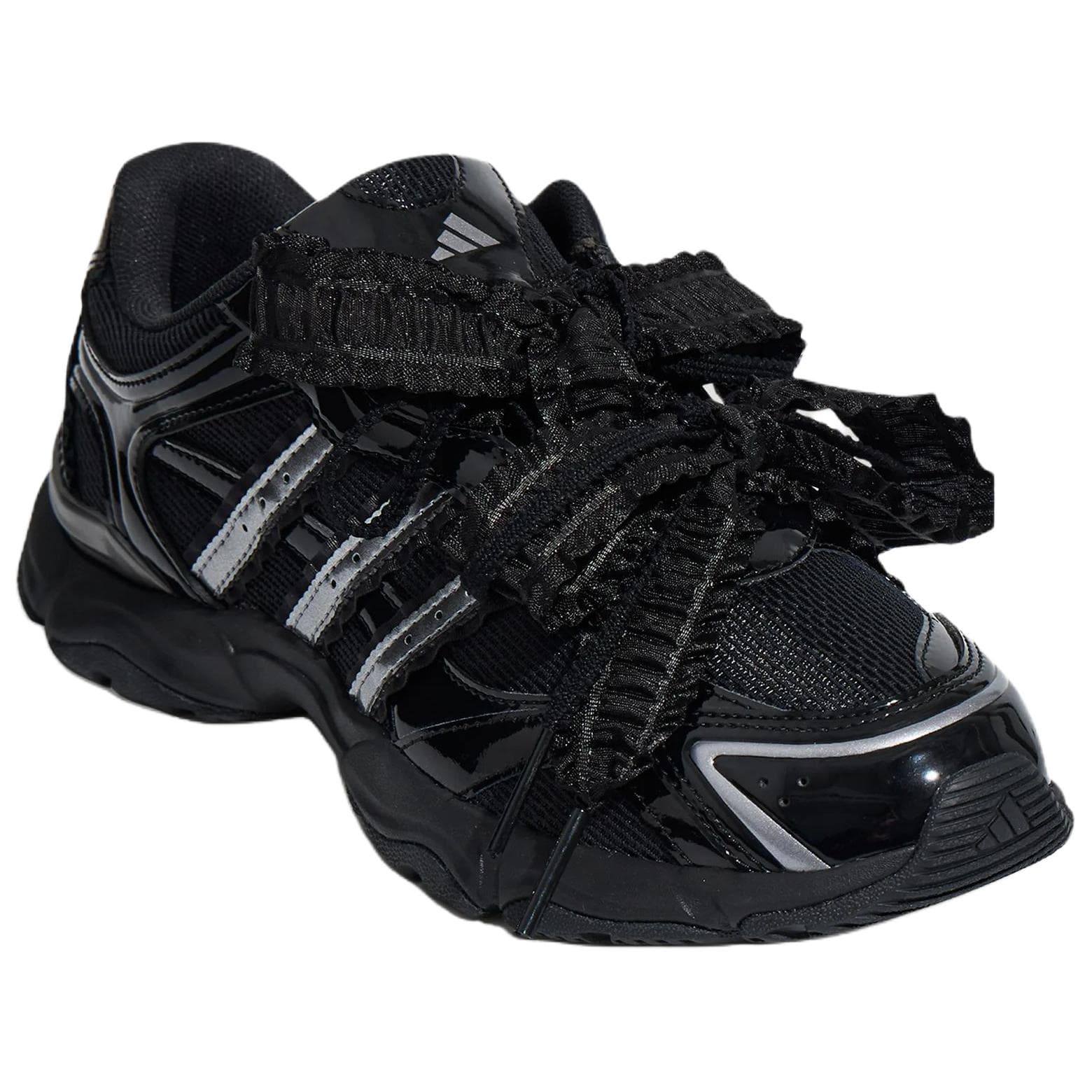 Кроссовки Adidas WHISPER GLIDE HYPE Повседневная обувь Low Топ Черный Женские - изображение 3