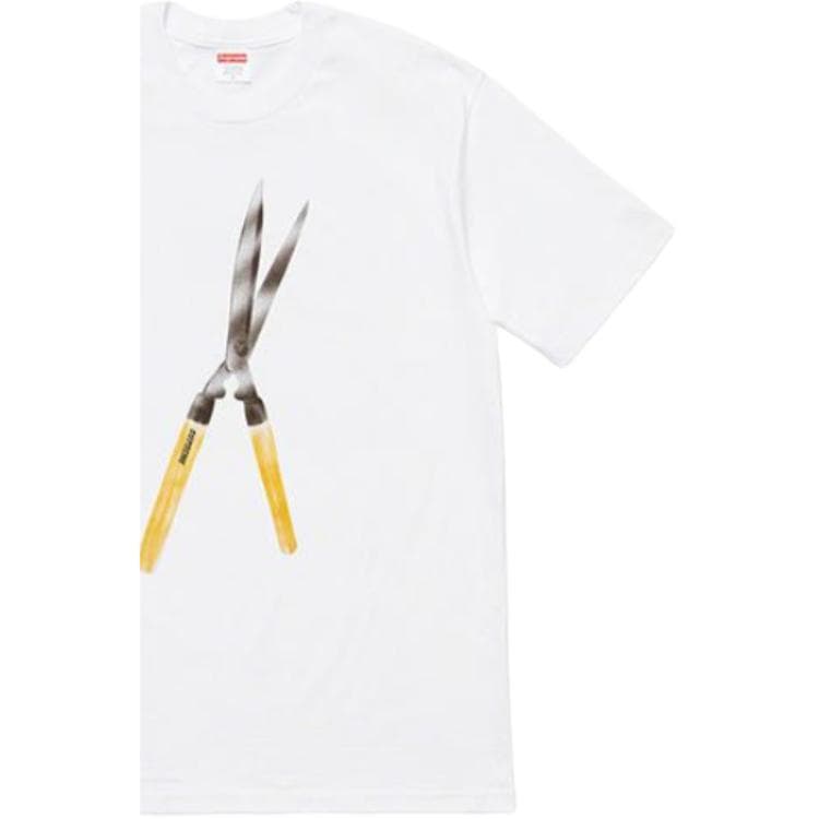Футболка Supreme SS19 Shears Tee White - изображение 3