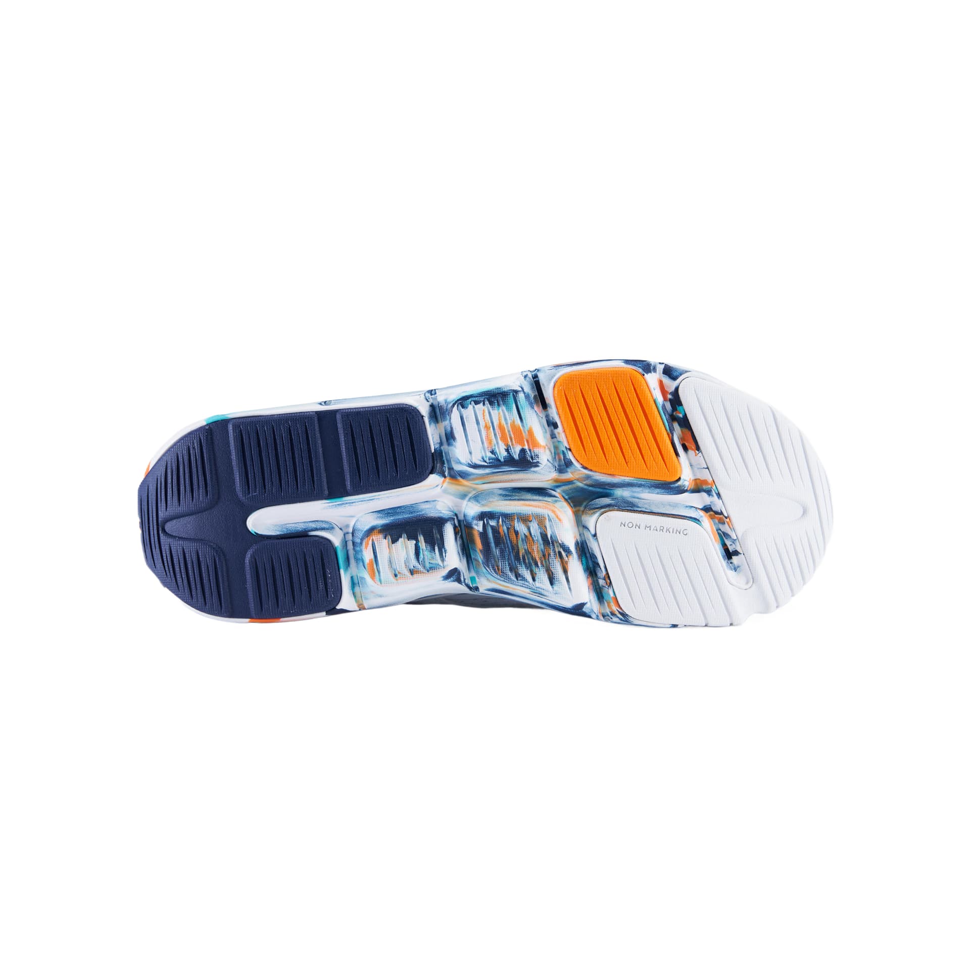 DECATHLON Детские тренировочные кроссовки Low Топ Снег Темно-синий Лазурный синий Kids - изображение 4