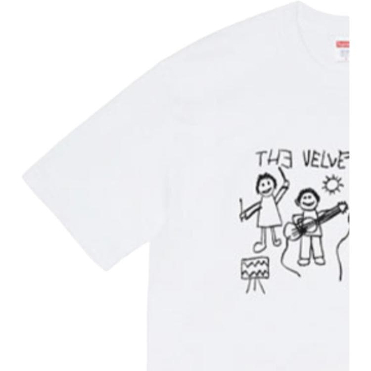Футболка Supreme Week 4 x The Velvet Underground Drawing Tee T - изображение 3