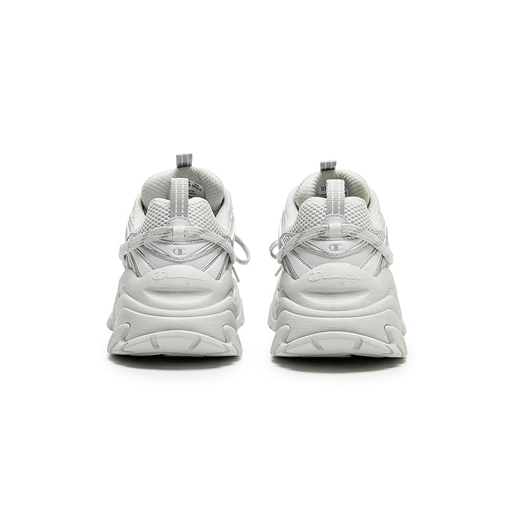 Кроссовки Champion Chunky Sneakers Low Top Photonic Gray Silver White Women's Чемпион Чонки Кроссовки Низкие Топ Фотонический Серый Серебряный Белый Женский - изображение 4