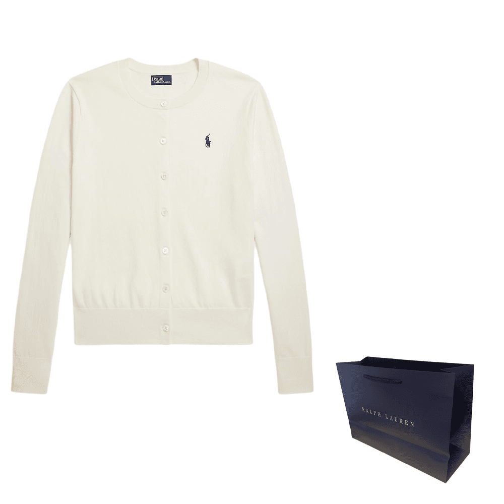 Кофта Polo Ralph Lauren Трикотаж Облегающий Женский Айвори - изображение 2