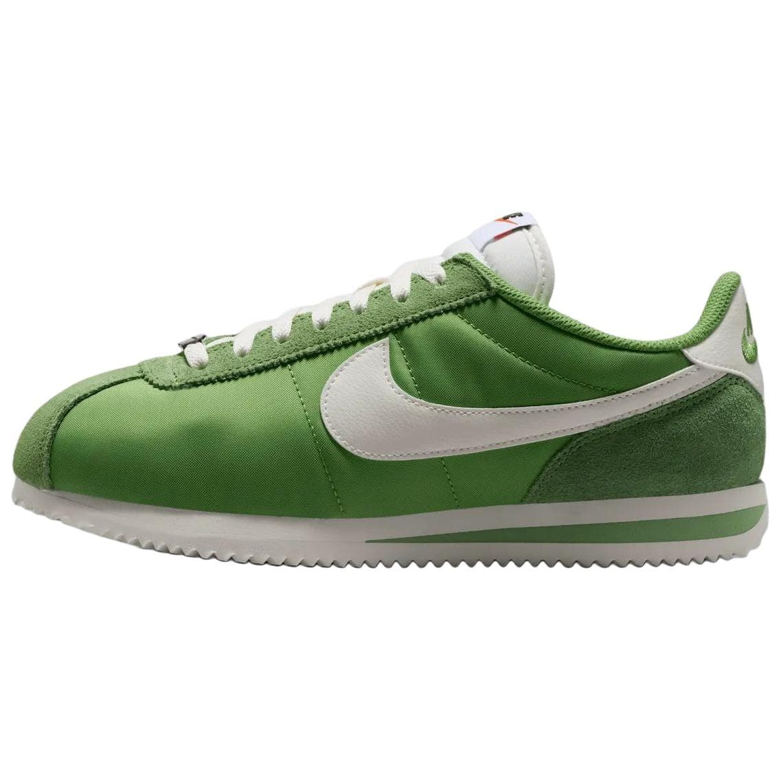 Кроссовки NIKE Cortez Textile Повседневная обувь Low Топ Зелёный Женские - изображение 1