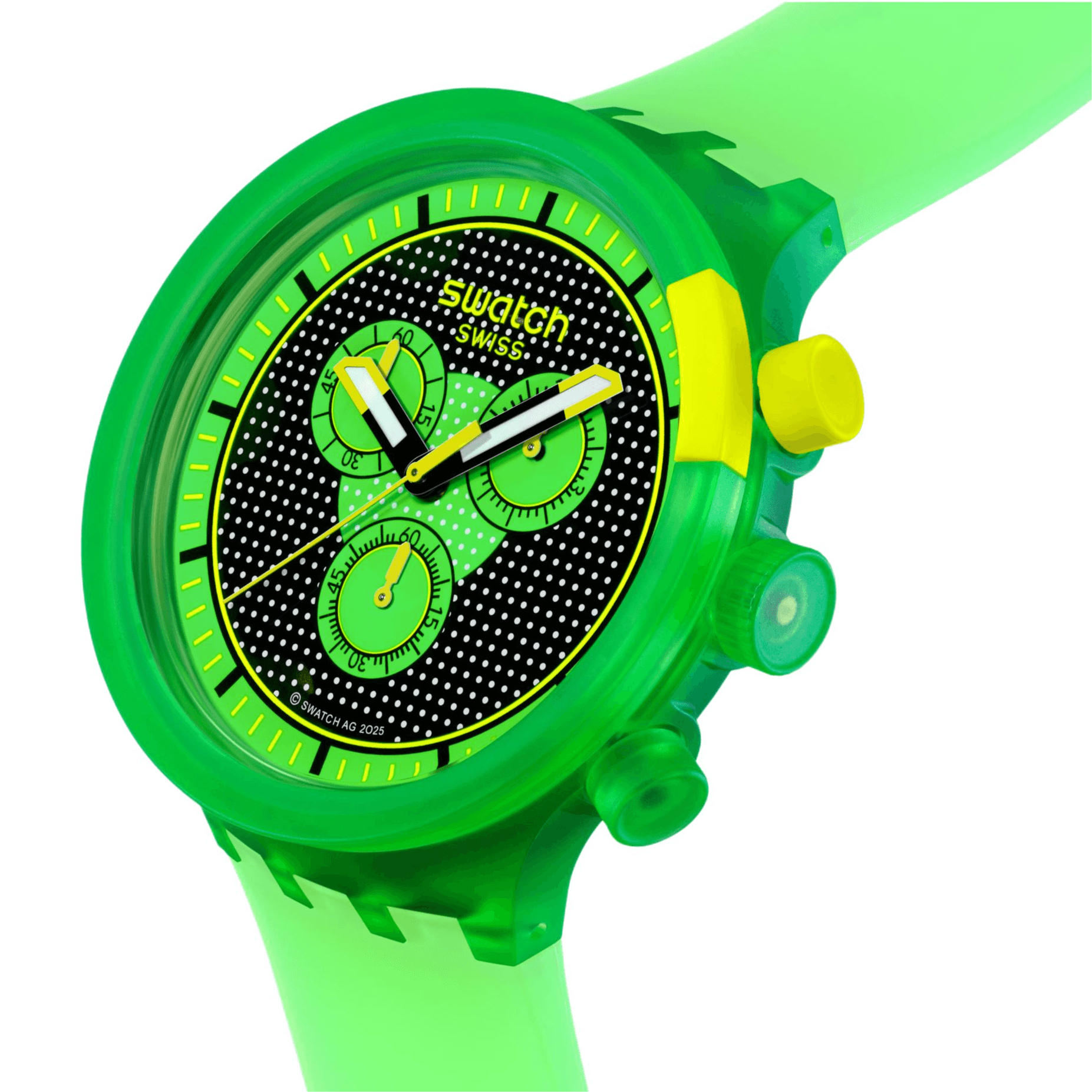 Часы Swatch Quartz Механизм Унисекс Часы 47 мм Многоцветные - изображение 2