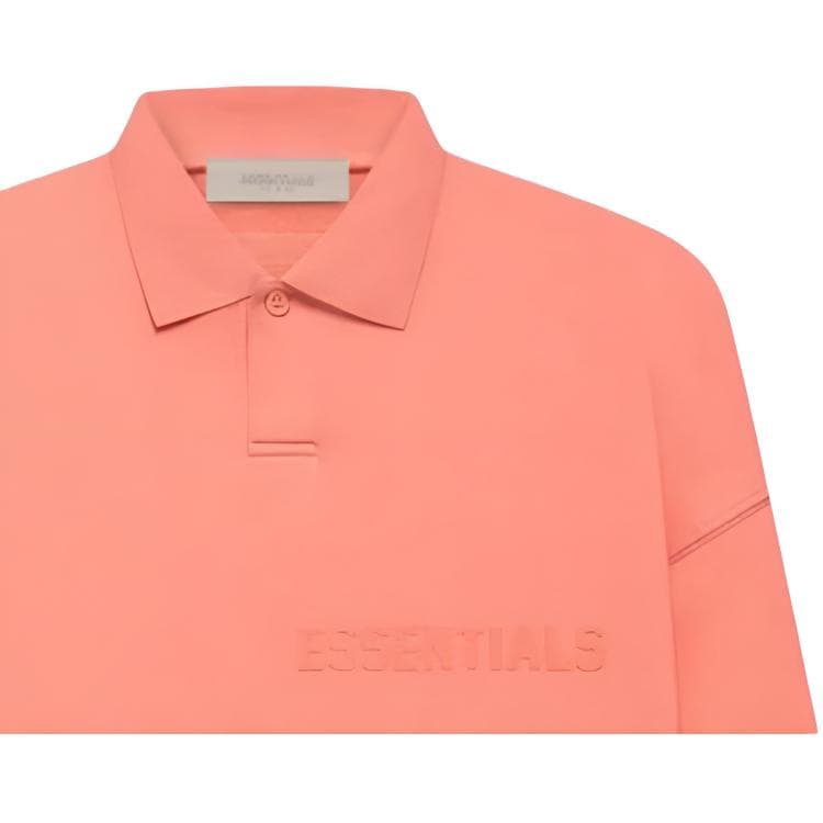Поло Fear of God Essentials FW22 LS Polo Coral Polo - изображение 3