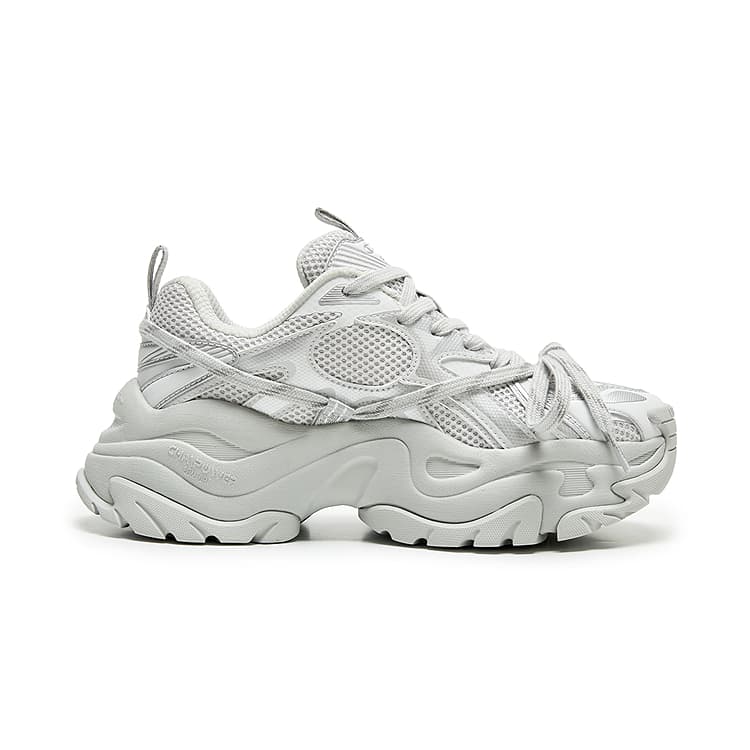 Кроссовки Champion Chunky Sneakers Low Top Photonic Gray Silver White Women's Чемпион Чонки Кроссовки Низкие Топ Фотонический Серый Серебряный Белый Женский - изображение 2