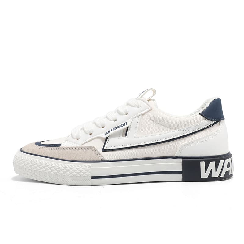 Кеды Warrior Low Top Белые Темно-Синие Женские Кеды - изображение 1