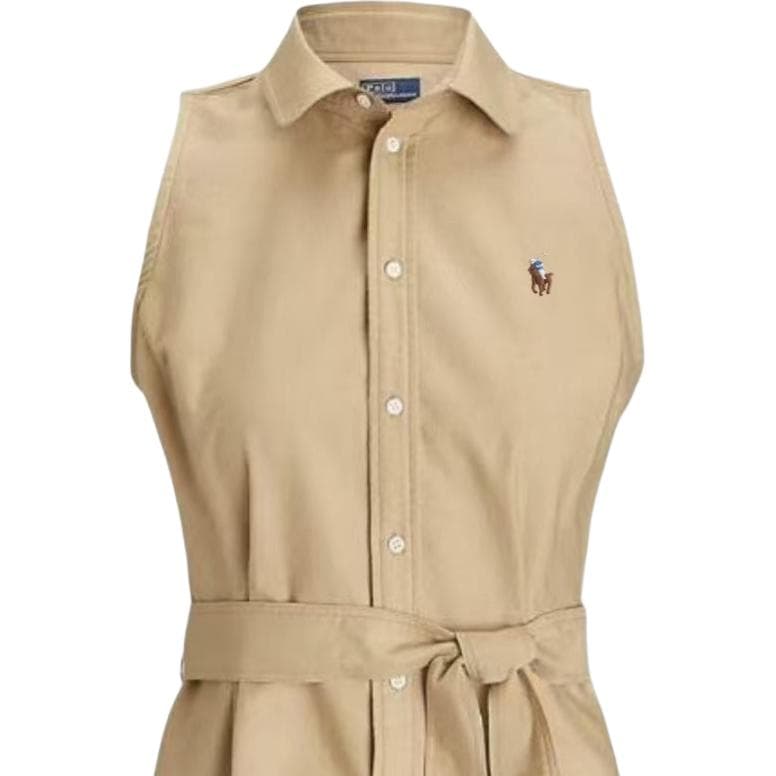 Polo Ralph Lauren Khaki Женские Платья без рукавов - изображение 2