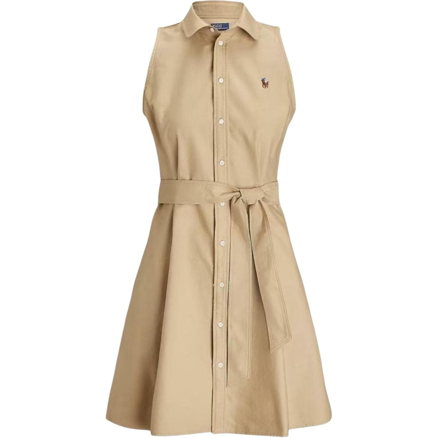 Polo Ralph Lauren Khaki Женские Платья без рукавов - изображение 1