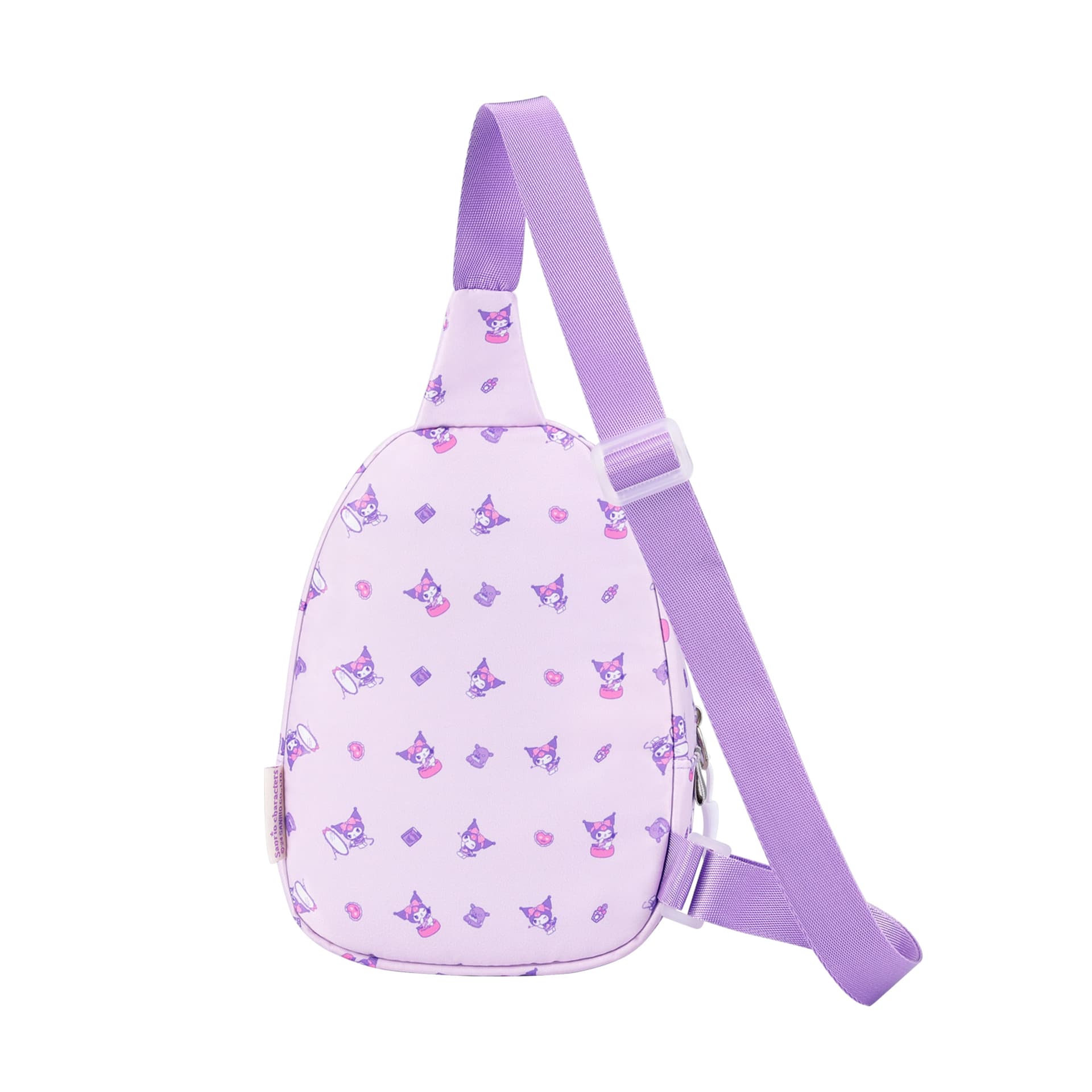 Санрио Kuromi Collection Полиэфирное волокно Сумки кросс-боди Фиолетовый Kids - изображение 3