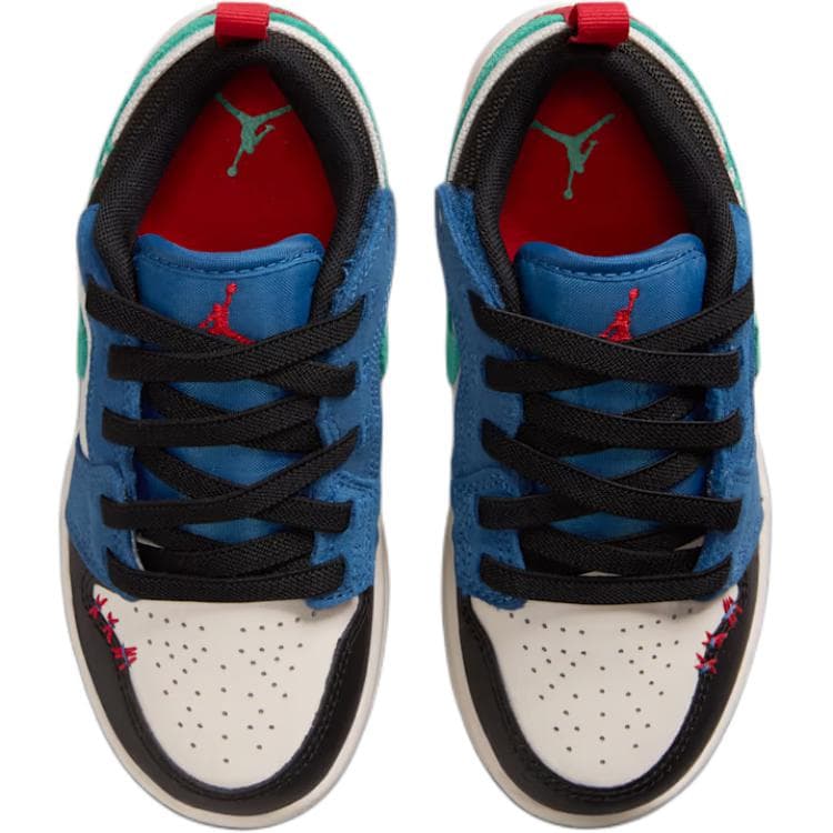 Кроссовки для баскетбола Jordan Air Jordan 1 Детские баскетбольные кроссовки Low Топ Многоцветный Kids - изображение 5