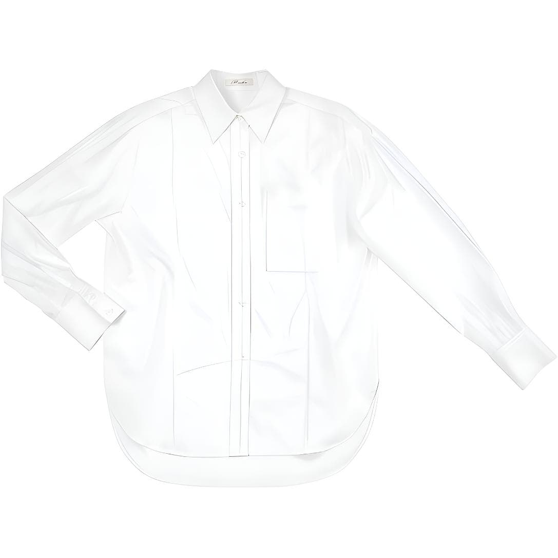 Блузка BONELESS Cut White Women's Shirts - изображение 1