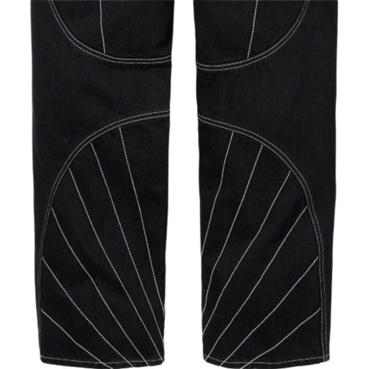 Штаны Supreme FW23 WEEK2 RADIAL EMBROIDERED LOOSE FIT JEAN - изображение 3