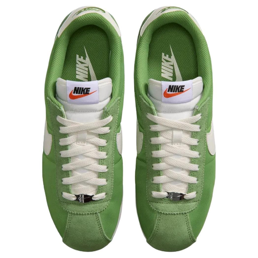 Кроссовки NIKE Cortez Textile Повседневная обувь Low Топ Зелёный Женские - изображение 4