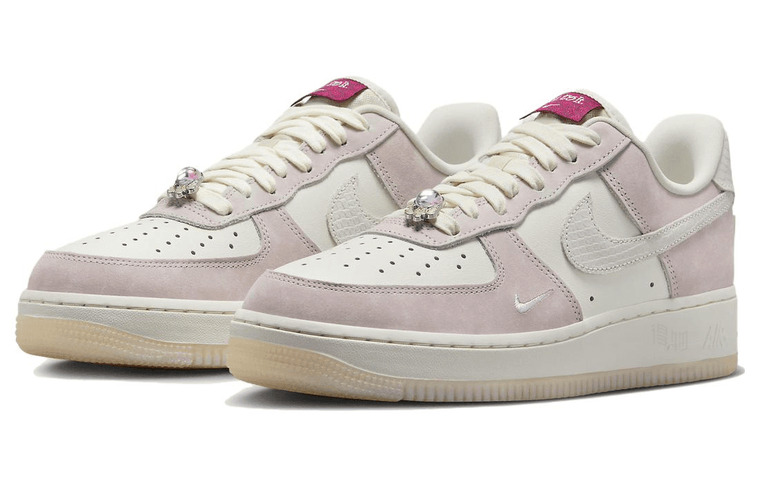 Кроссовки Nike Air Force 1 Low "Year of the Dragon" White Purple — фото 5