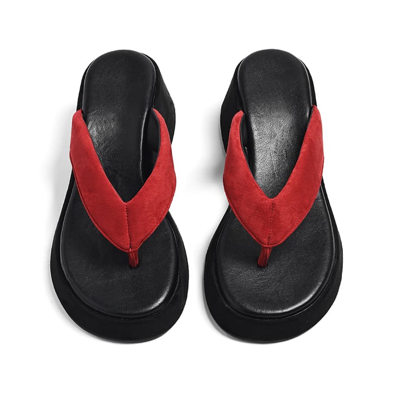 Шлёпанцы CENTRAL KITTY Шлепанцы Red Women's - изображение 2