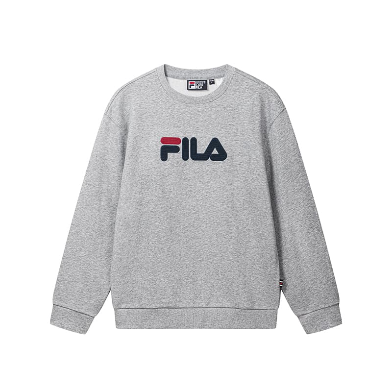 Кофта FILA ORIGINALE Свитшот Унисекс Дым Облако Вересковый серый - изображение 1