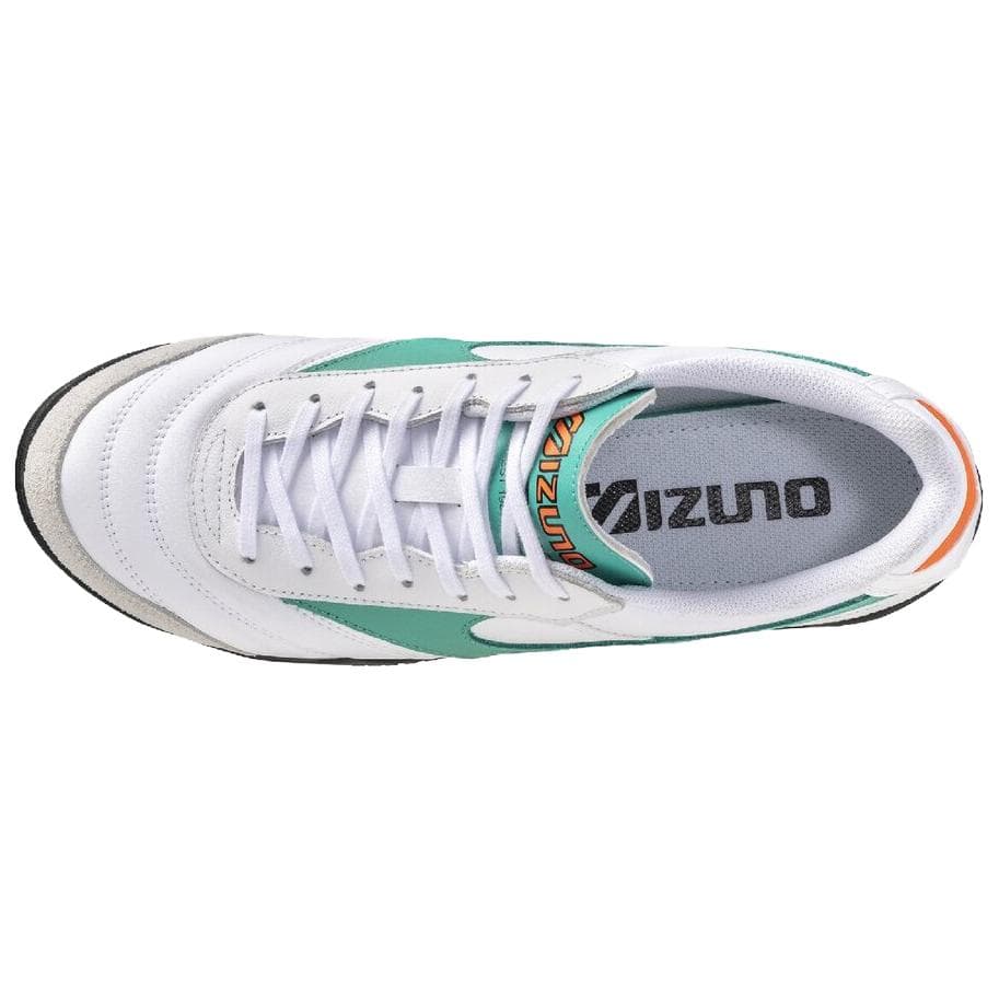 Кроссовки для футбола Mizuno Morelia Футбольные бутсы Белый × Зеленый × Черный Унисекс - изображение 4