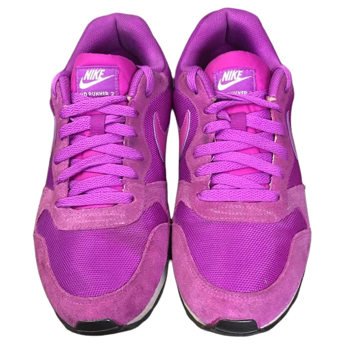 Кроссовки для бега Nike MD Runner 2 Беговые кроссовки Low Топ Фиолетовый Женские - изображение 3