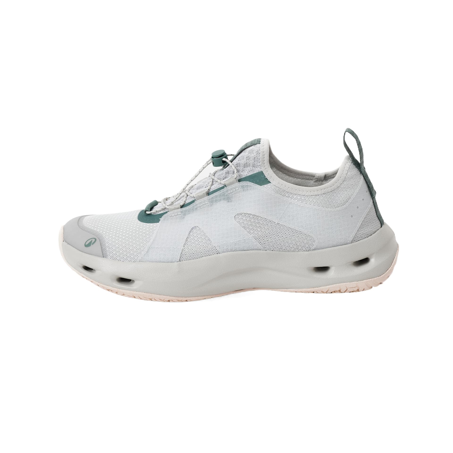 Кроссовки DECATHLON Aquasneaker Уличная обувь Low Топ Водно-каменный серый Кремовый бежевый Светлый оливковый Унисекс - изображение 1