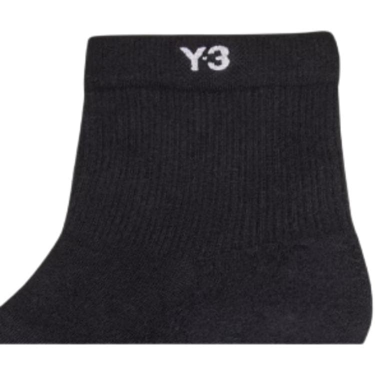 Y-3 Однотонный Принт с логотипом Ребристые носки Унисекс 1 пара - изображение 2