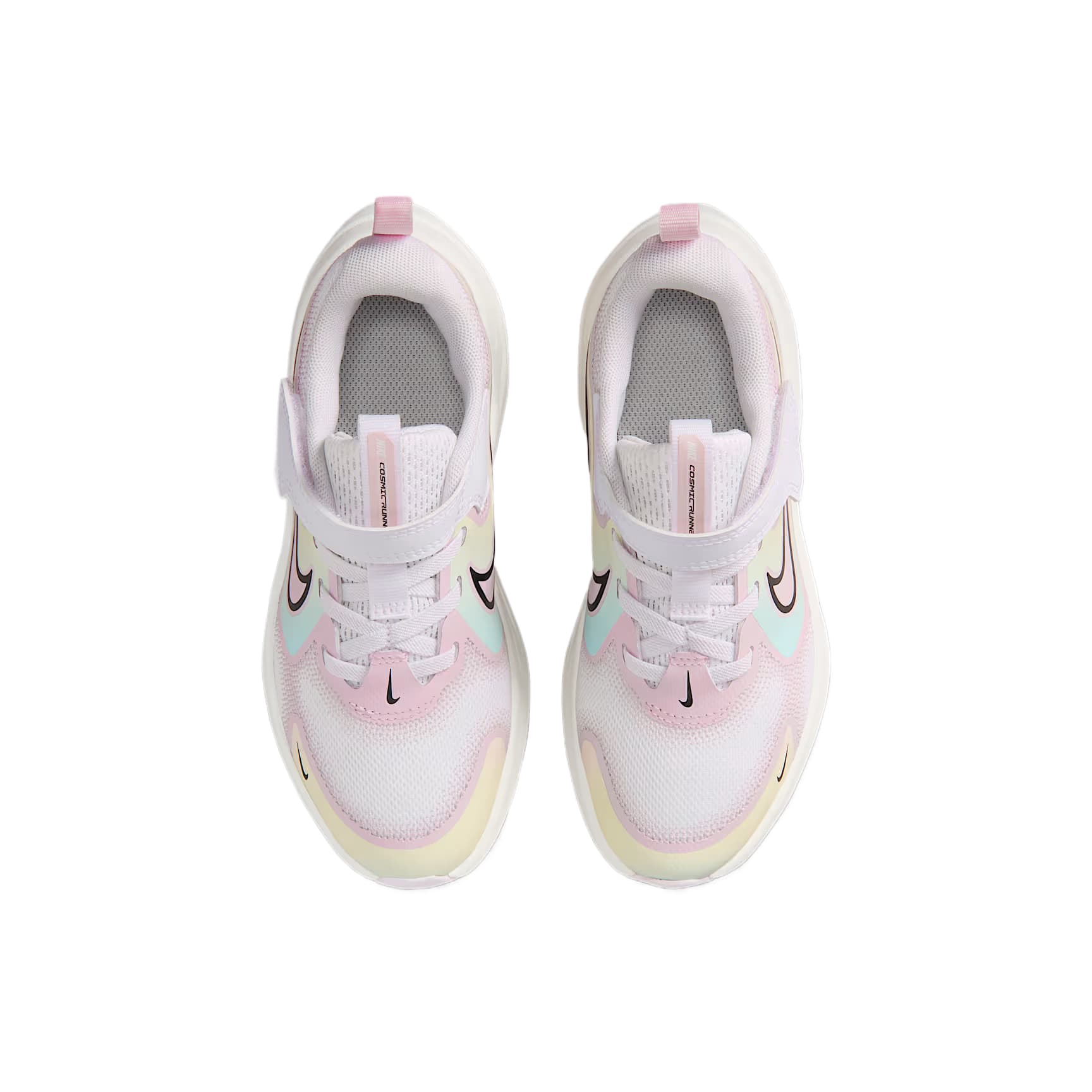 Кроссовки Nike Cosmic Runner Детские беговые кроссовки Low Топ Белый Отбеленный Светло-фиолетовый Парусный белый Черный Kids - изображение 3