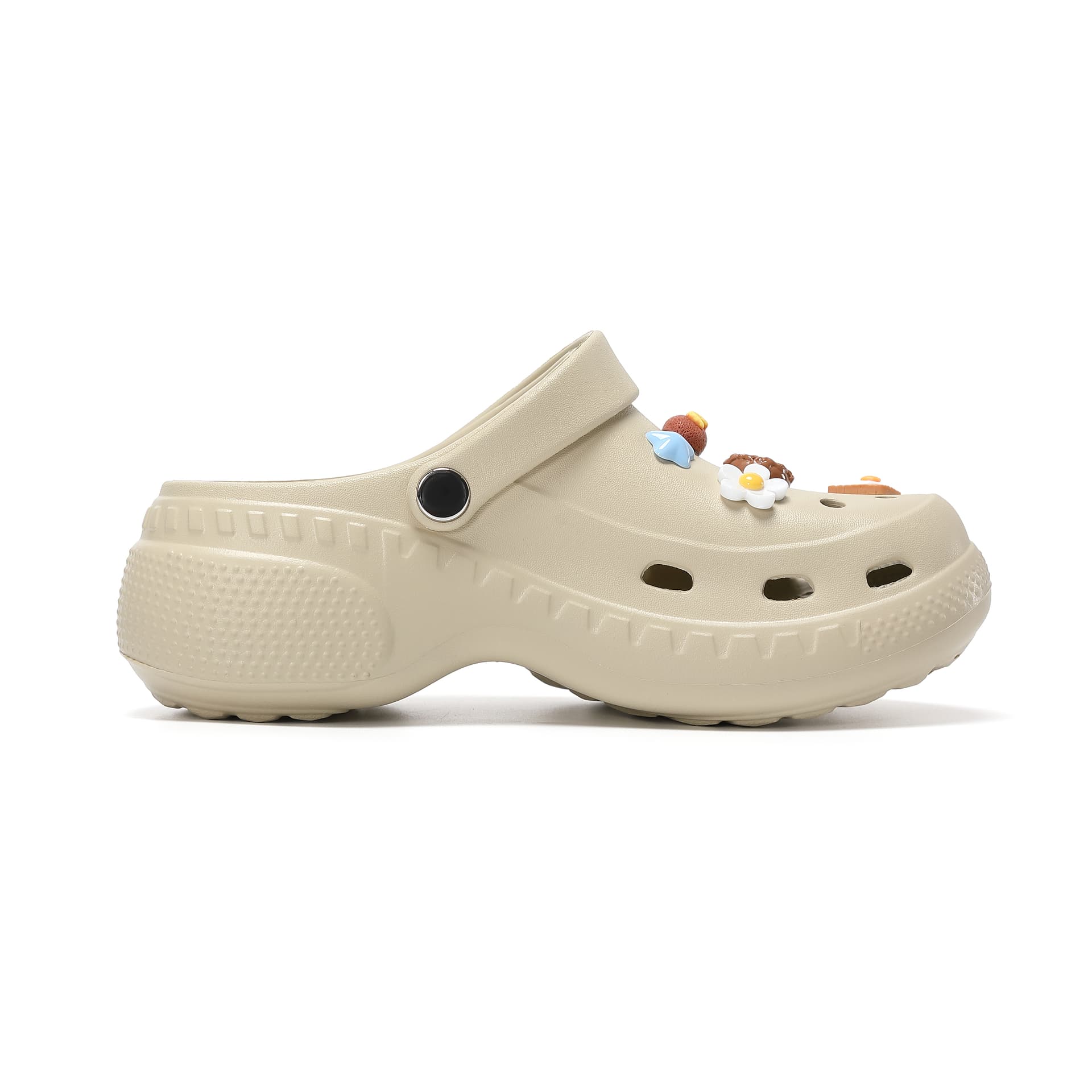 Сабо ZHR Sabo Rubber Khaki Women's - изображение 4