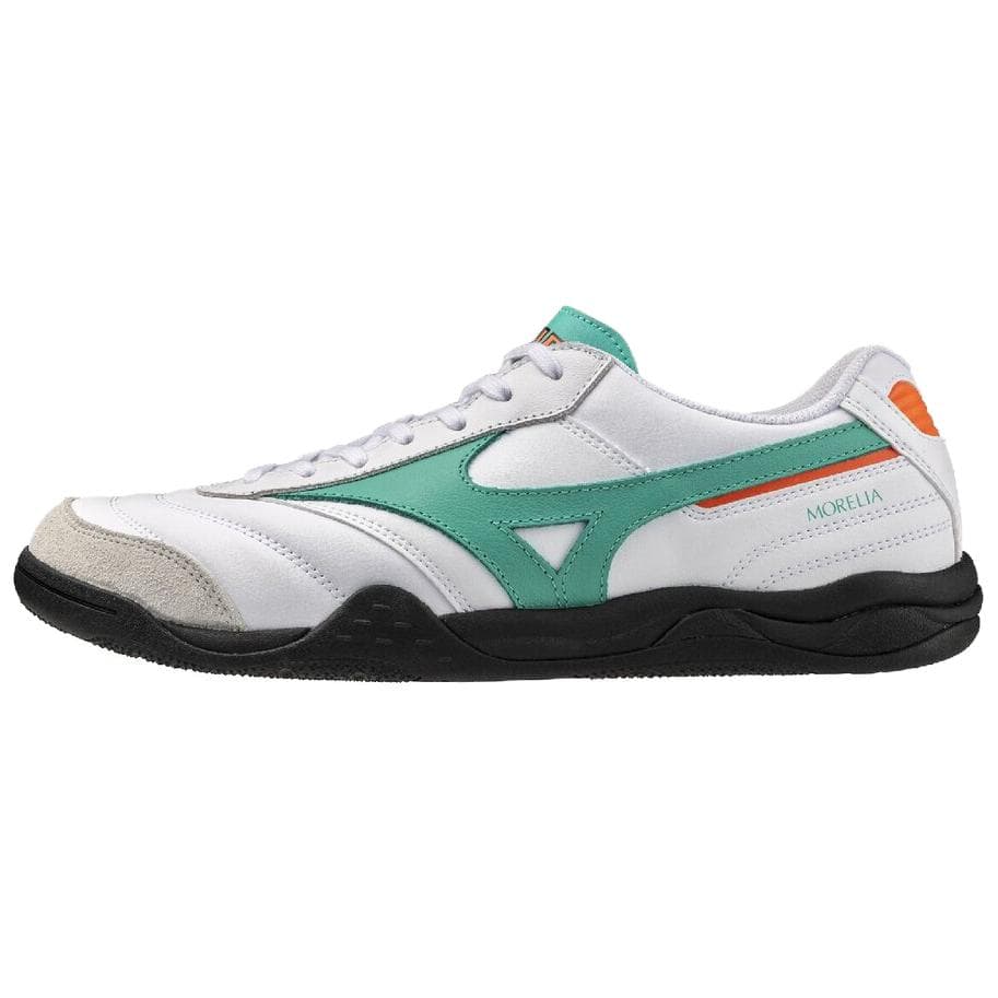 Кроссовки для футбола Mizuno Morelia Футбольные бутсы Белый × Зеленый × Черный Унисекс - изображение 1