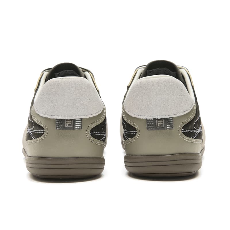 Кроссовки FILA RITMO SLEEK Кеды немецкой армии (GAT) Низкий Топ Битум Шоссе Серый Кориандровый Коричневый Мужской - изображение 5