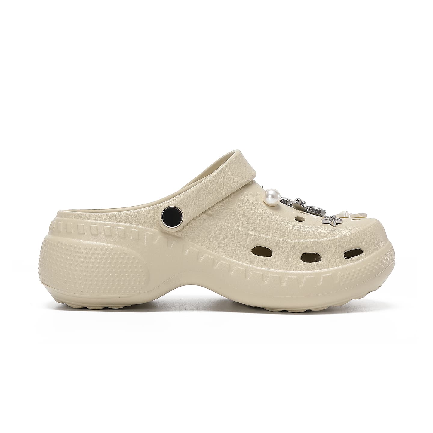Сабо ZHR Sabo Rubber Khaki Women's - изображение 3