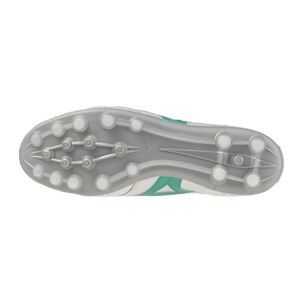 Кроссовки для футбола Mizuno MORELIA 2 Футбольные бутсы Ultra Белый Зеленый Унисекс - изображение 5