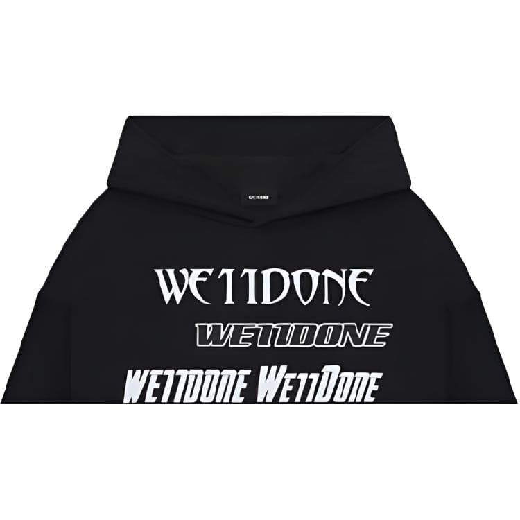 Худи WE11DONE SS23 Logo - изображение 3