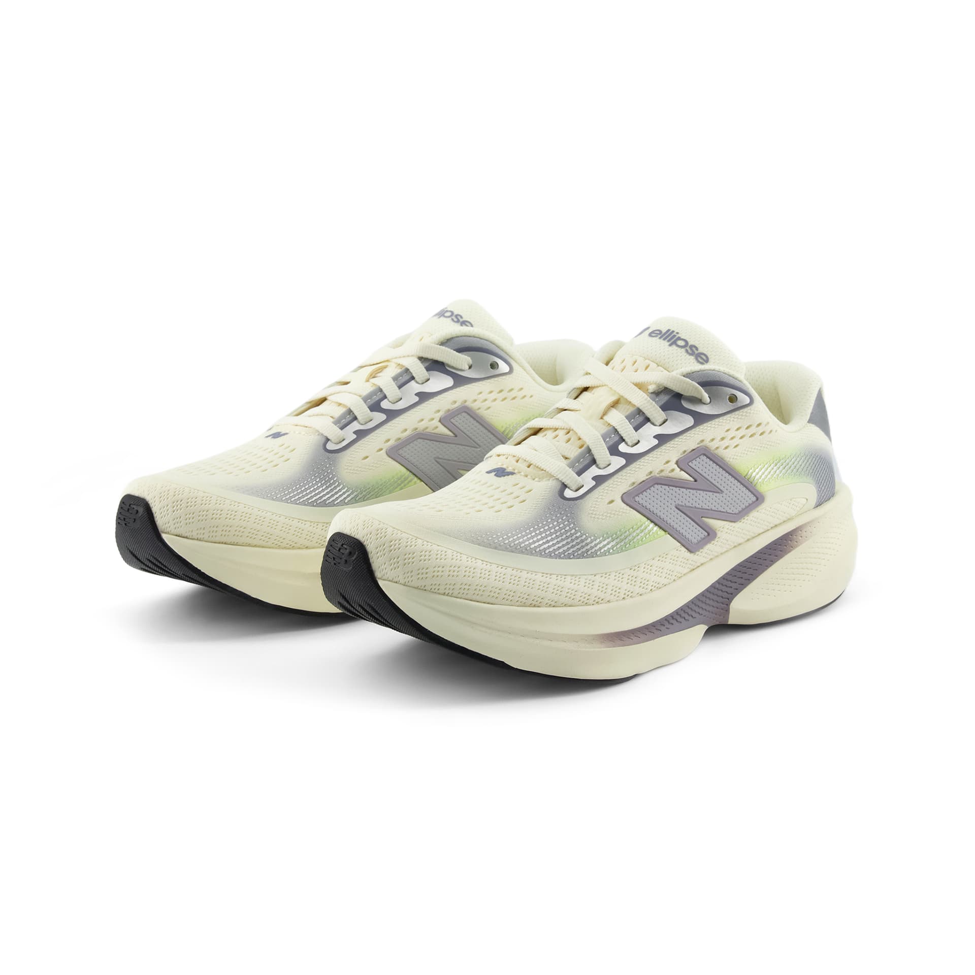 Кроссовки для бега new balance Ellipse v1 Беговые кроссовки Low Топ Экрю Женские - изображение 3