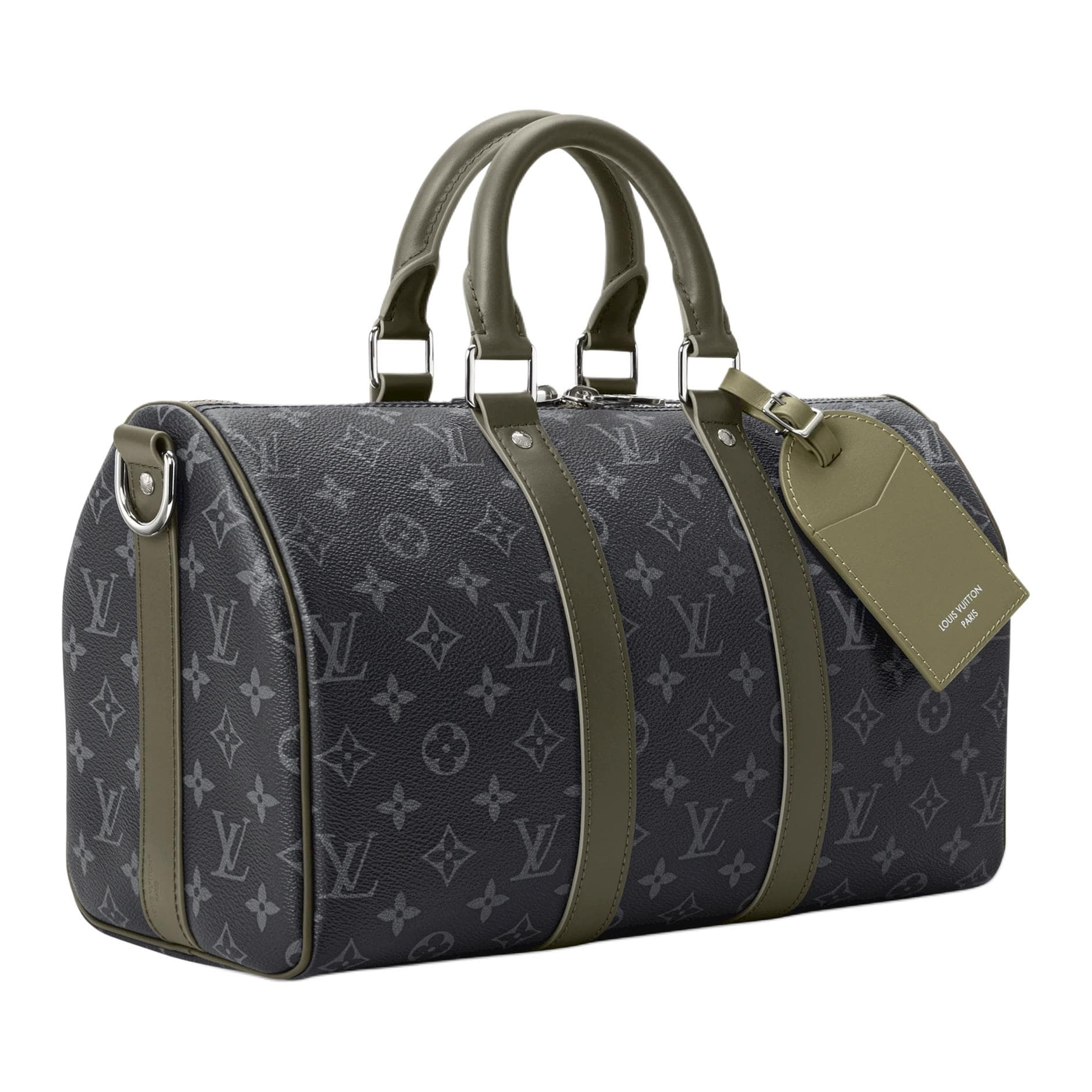 Сумка LOUIS VUITTON keepall BANDOULIRE 35 Monogram Eclipse - изображение 2