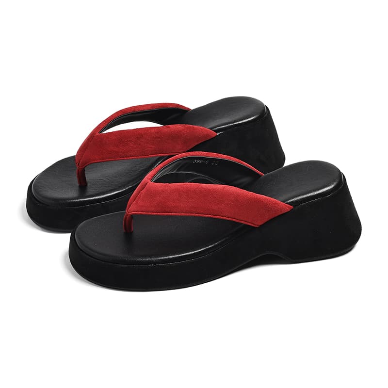 Шлёпанцы CENTRAL KITTY Шлепанцы Red Women's - изображение 4