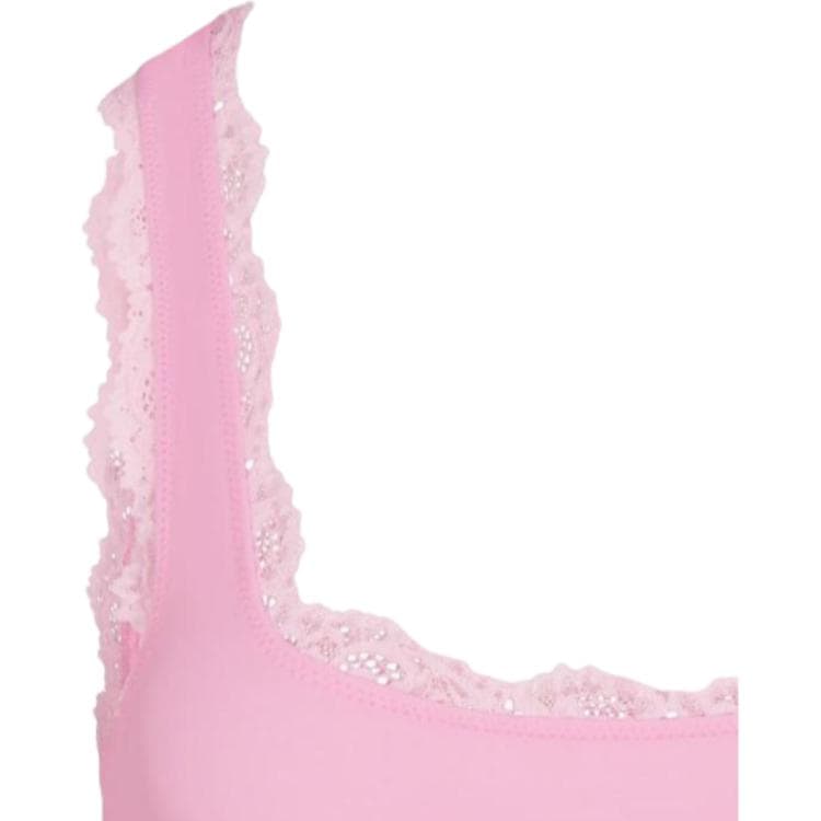 Майка SKIMS Bubblegum Tonal/Цвет жвачки Тон Женские Майки - изображение 2